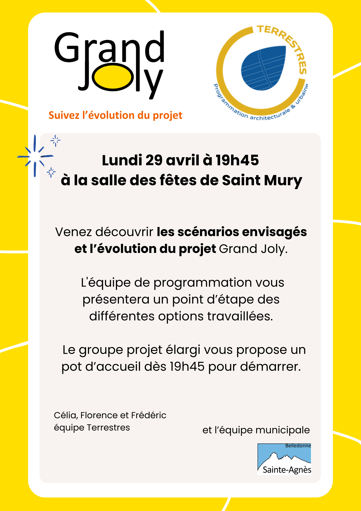 Invitation 29 Avril Grand Joly