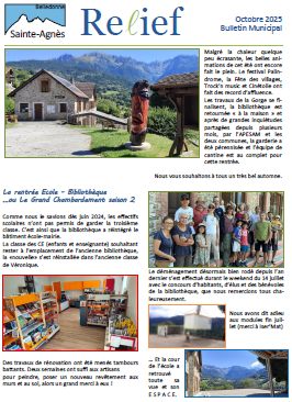 Relief Octobre 2025 n°34